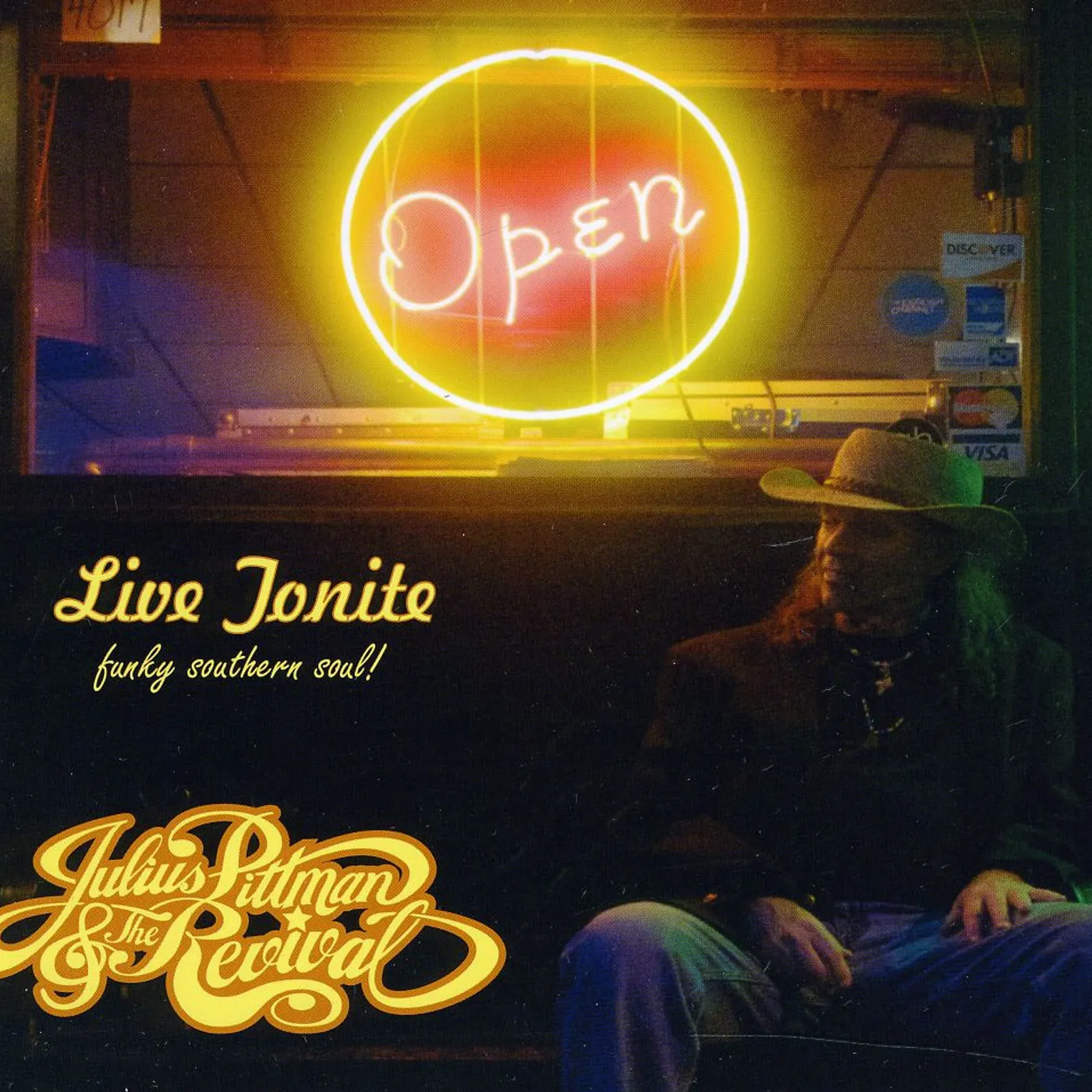 Julius Pittman & The Revival LIVE TONITE CD