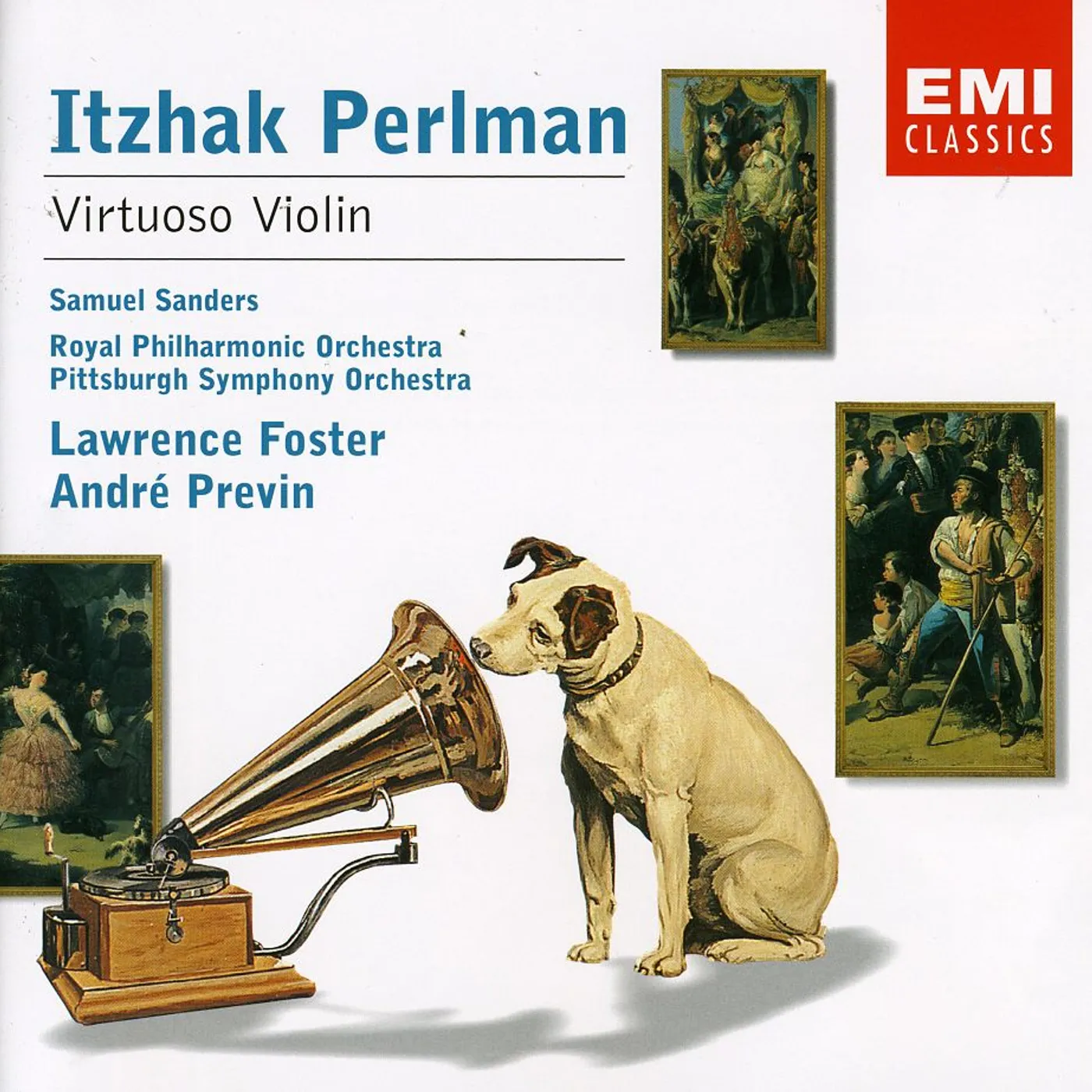 Itzhak Perlman VIRTUOSO VIOLIN CD