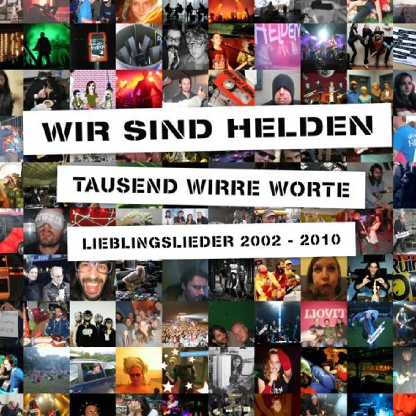 Wir sind Helden TAUSEND WIRRE WORTE: LIEBLINGSLIEDER 2002 - 2010 Vinyl Record