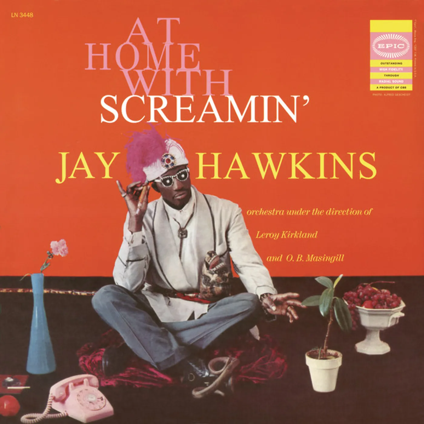 AT HOME WITH Screamin' Jay Hawkins Vinyl Record