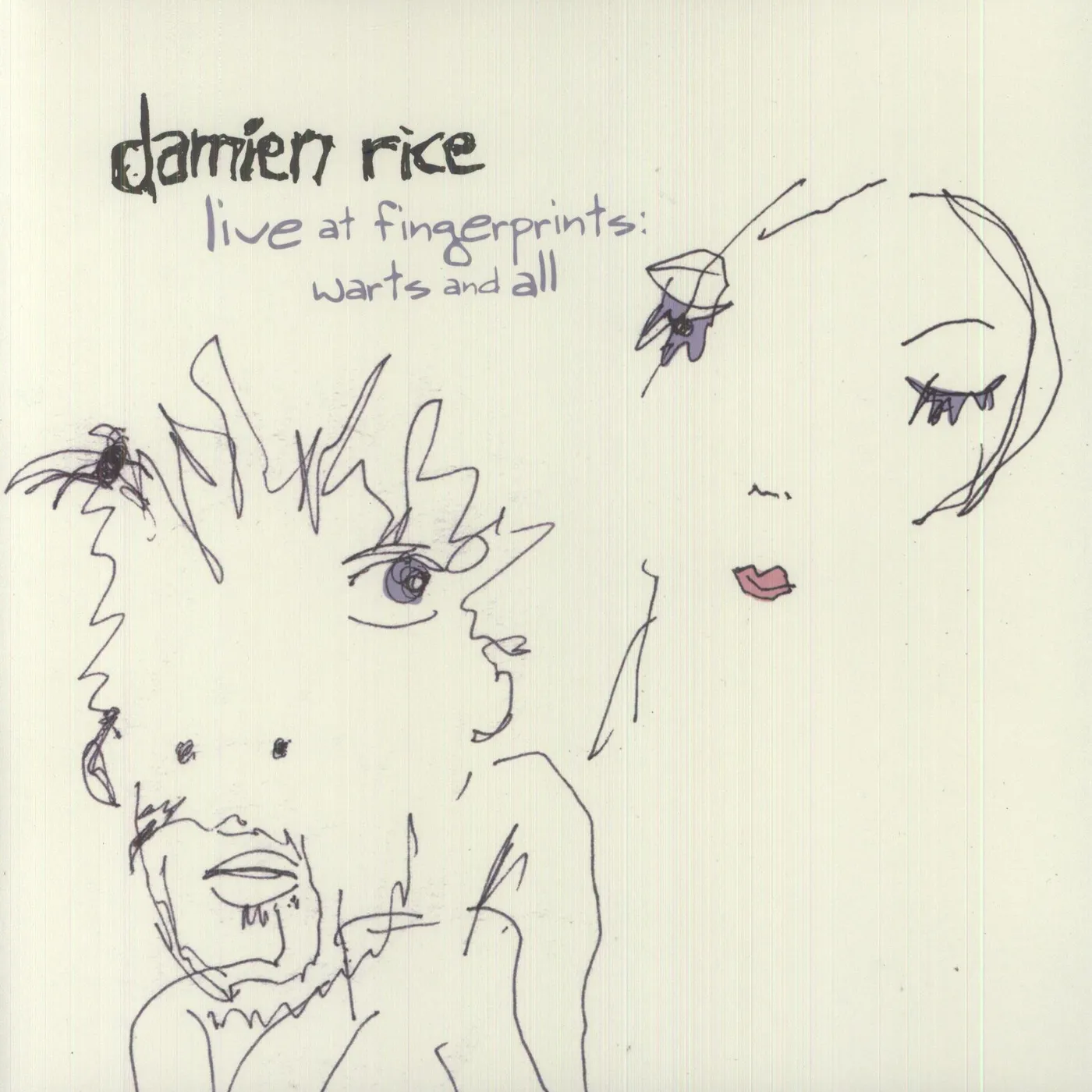 Damien Rice Live At Fingerprints: Warts And All Vinyl Record