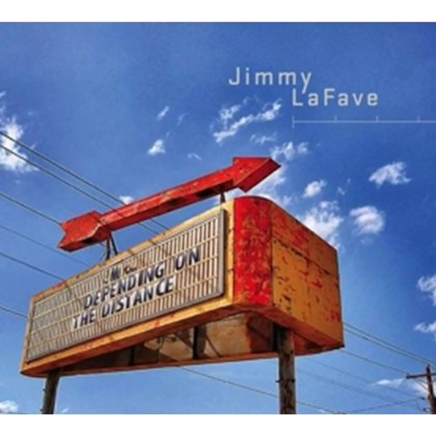 Jimmy LaFave DEPENDING ON THE DISTANCE CD