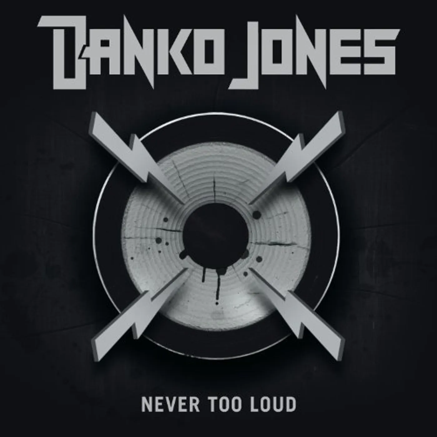 Danko Jones NEVER TOO LOUD Vinyl Record