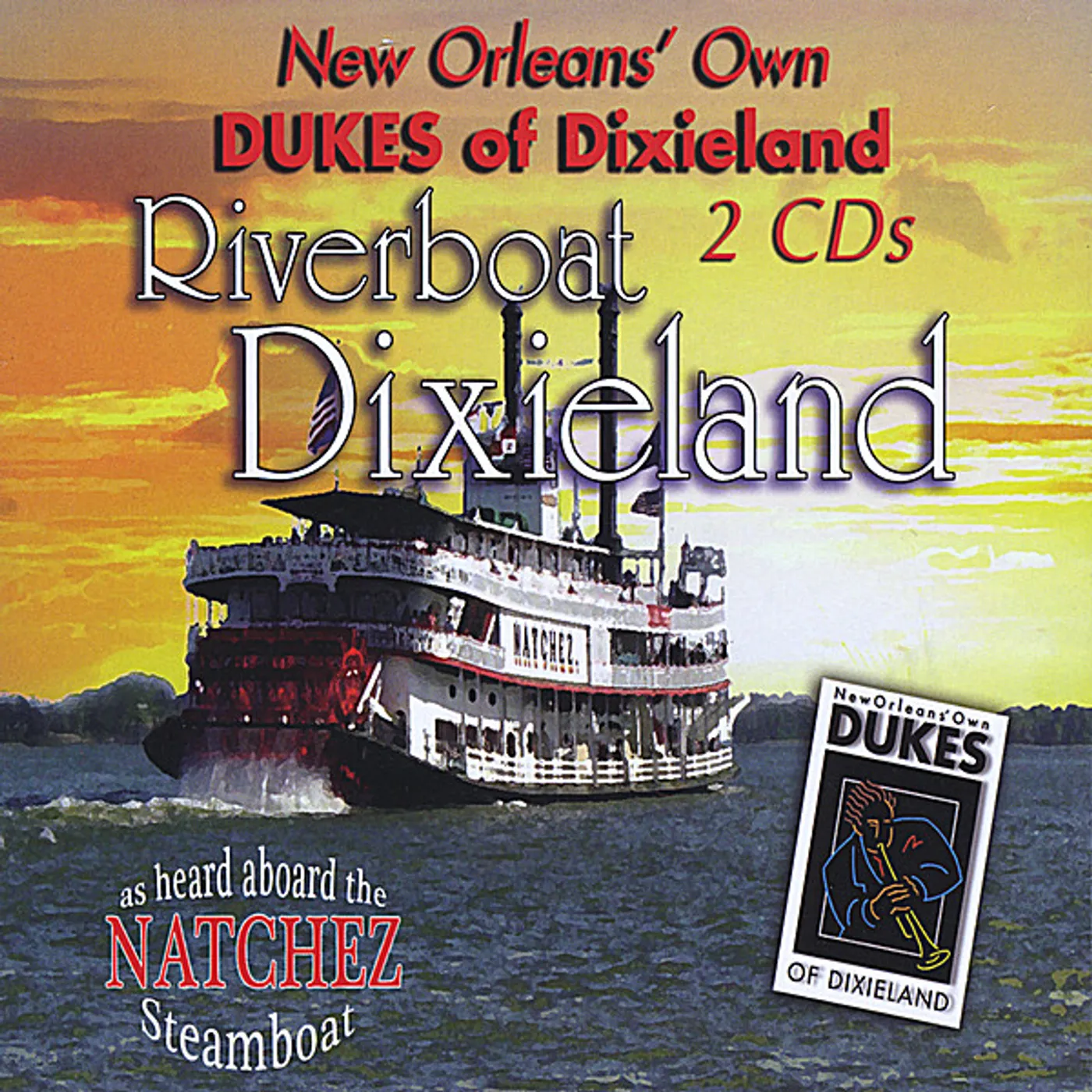The Dukes Of Dixieland RIVERBOAT DIXIELAND CD