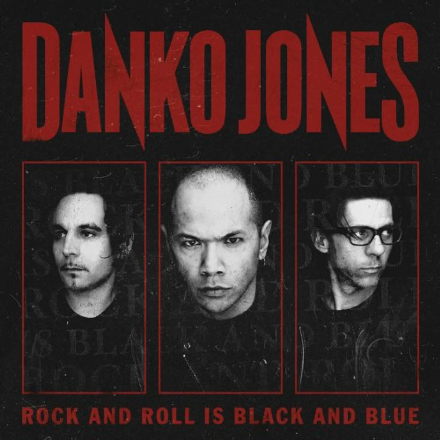 Danko Jones Rock And Roll Is Black And Blue Vinyl Record