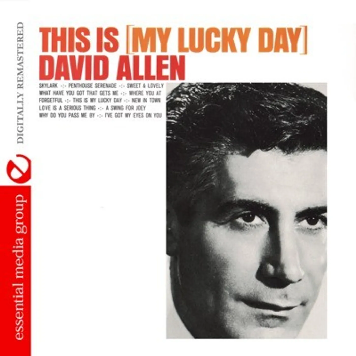 David Allen THIS IS MY LUCKY DAY CD