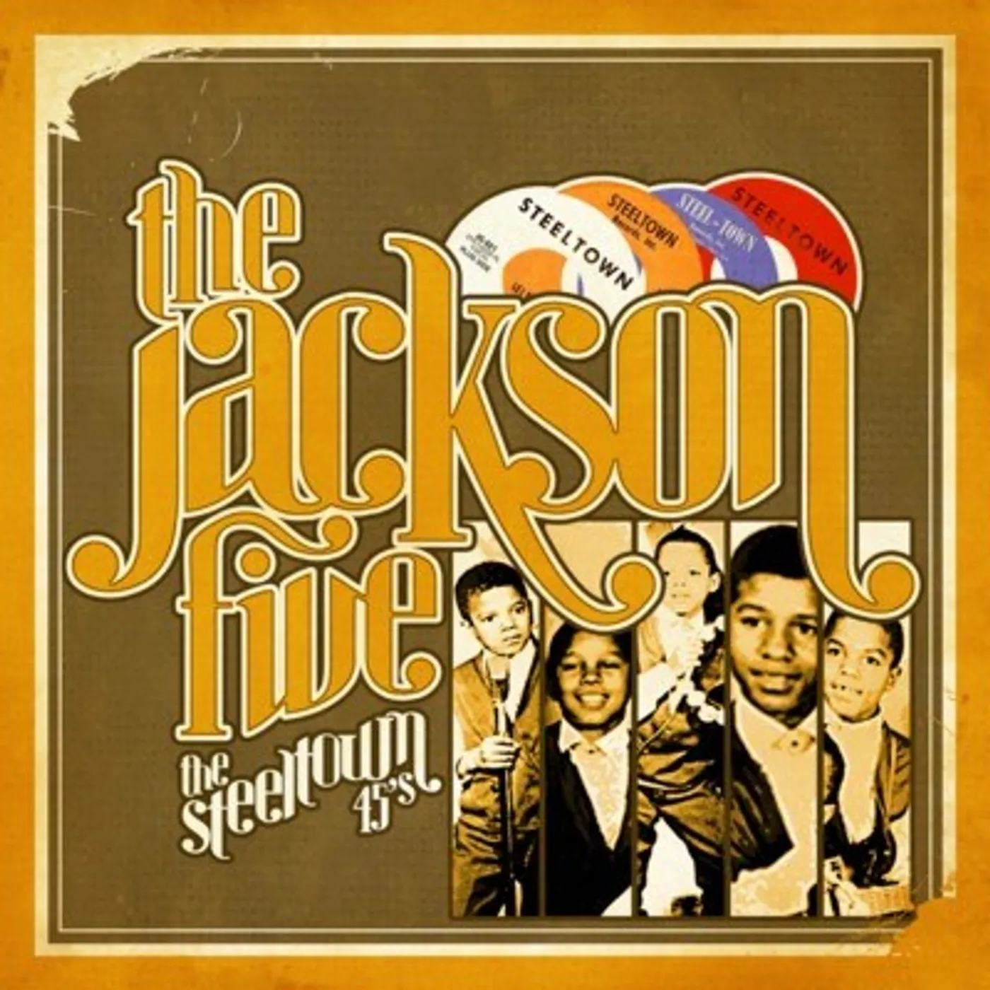 Jackson Five STEELTOWN 45'S CD