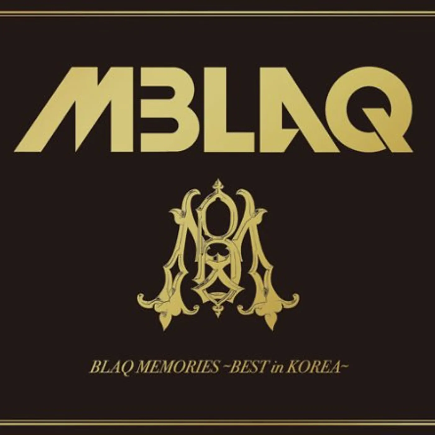 MBLAQ BLAQ MEMORIES: BEST IN KOREA CD