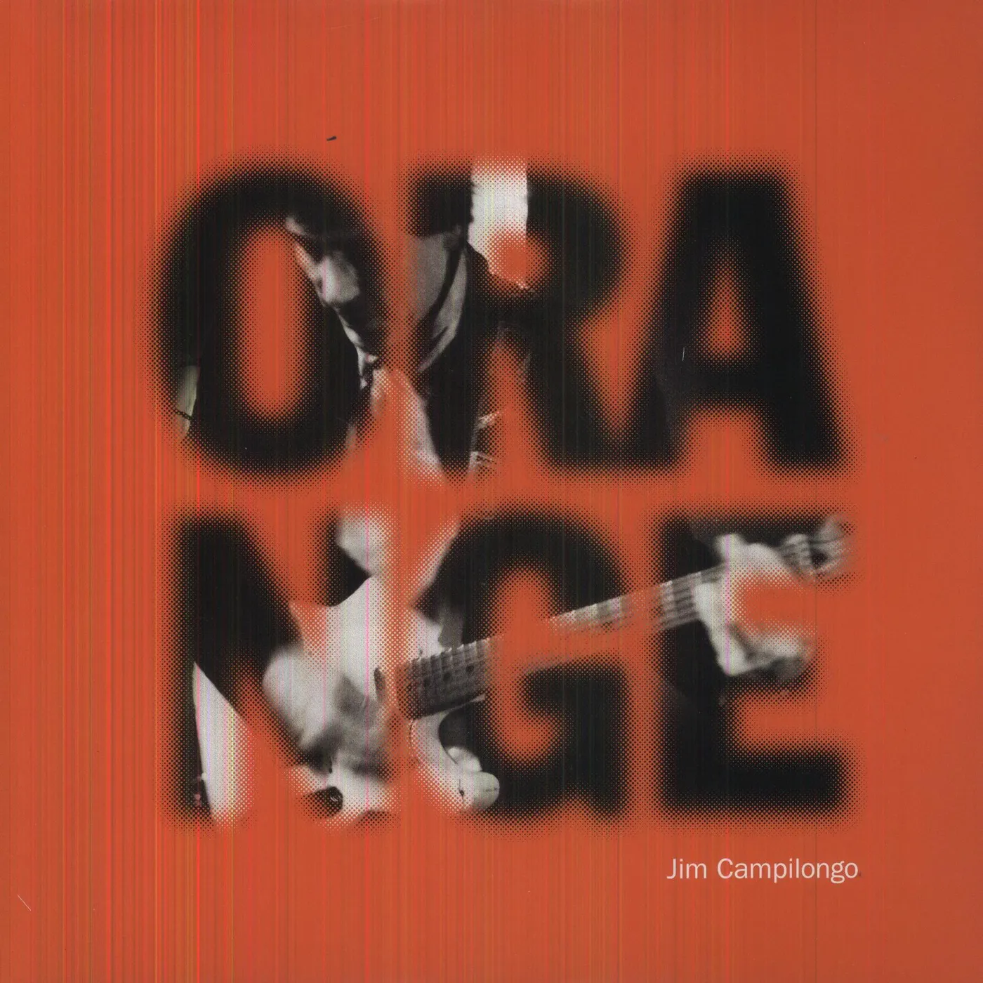 Jim Campilongo Orange Vinyl Record