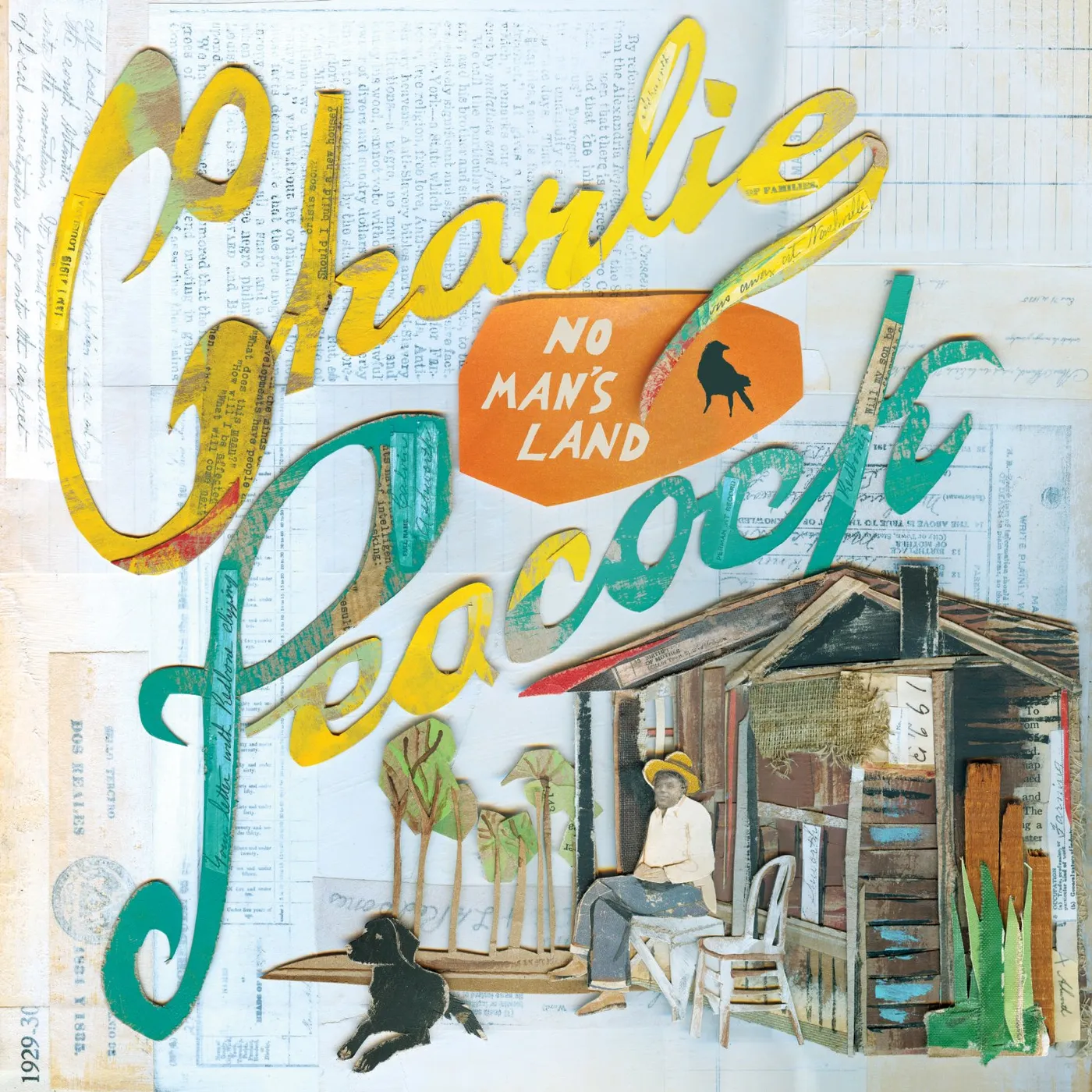Charlie Peacock No Man's Land Vinyl Record