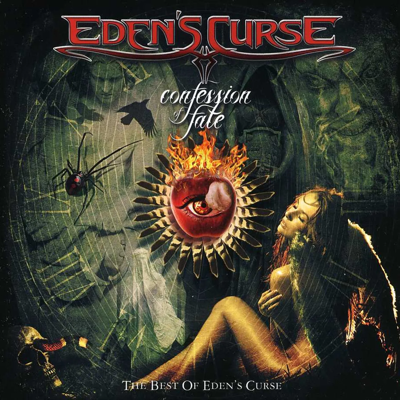 Eden's Curse CONFESSION OF FATE: BEST OF CD