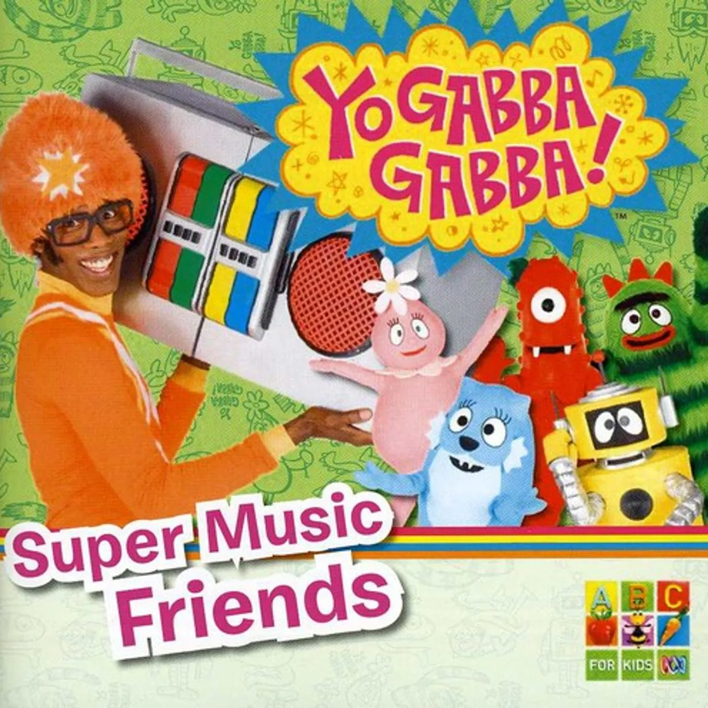 Yo Gabba Gabba SUPER MUSIC FRIENDS CD