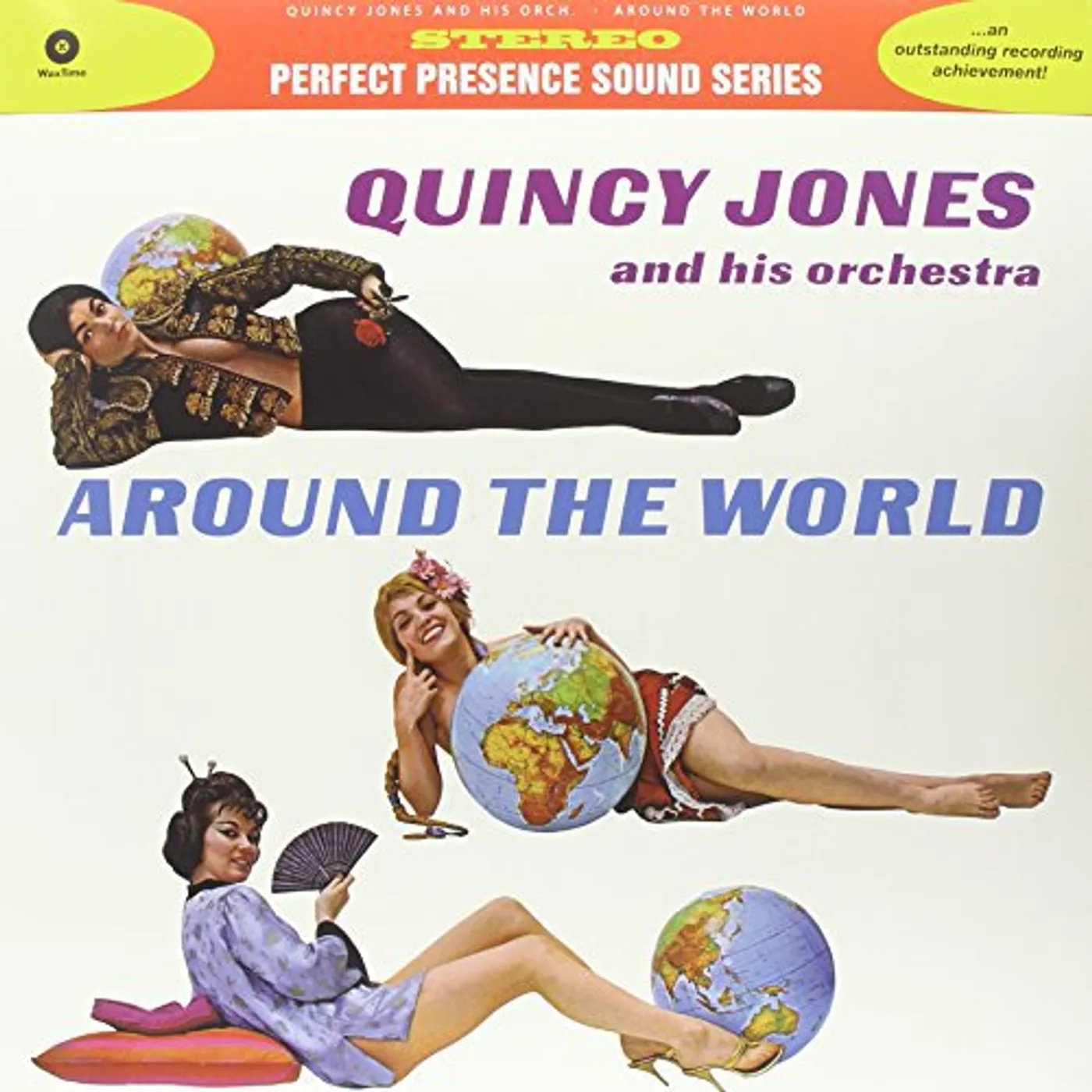 Quincy Jones AROUND THE WORLD (BONUS TRACKS) Vinyl Record - 180 Gram Pressing