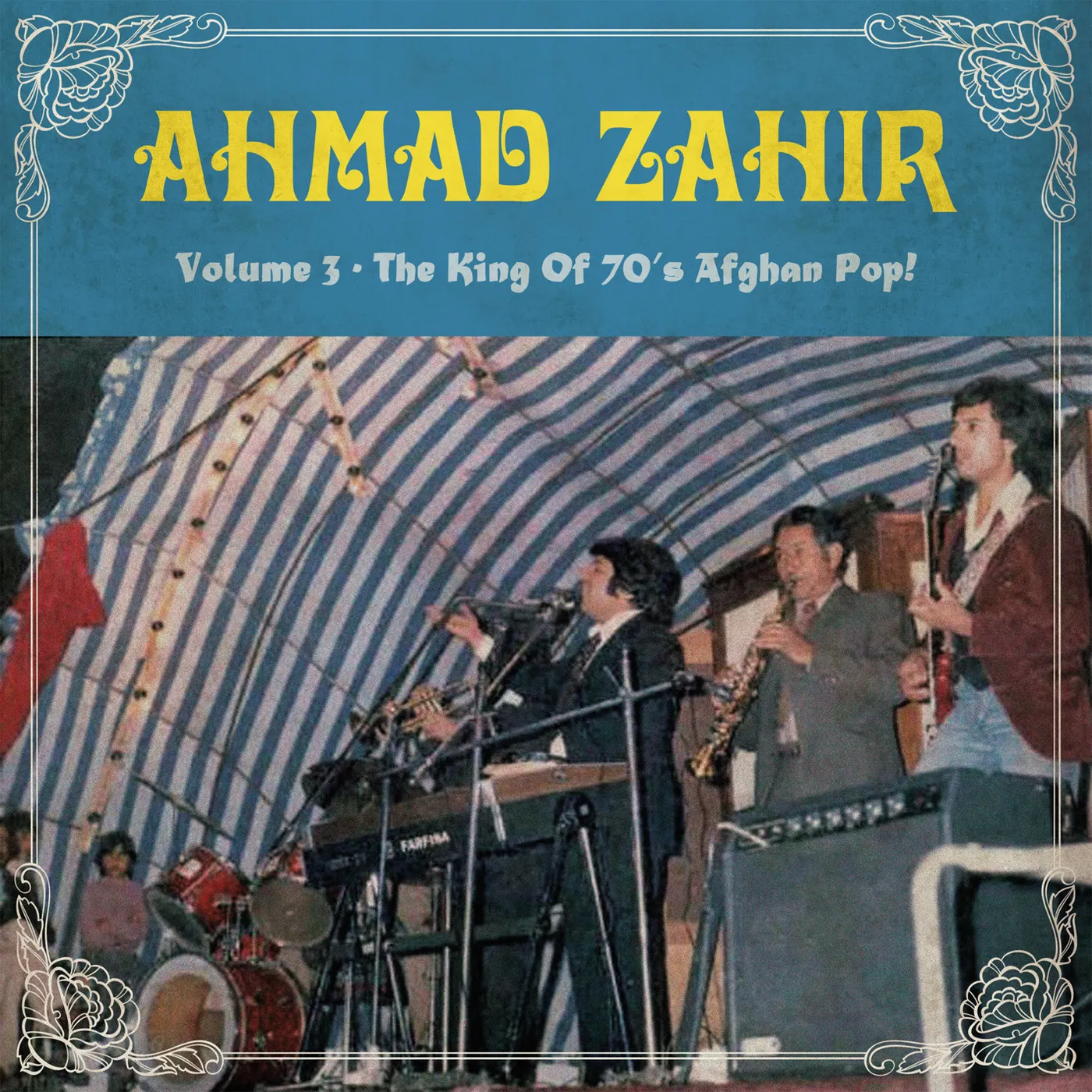 Ahmad Zahir KING OF THE 70S AFGHAN POP 3 Vinyl Record