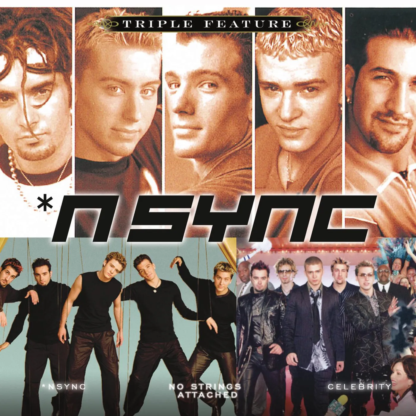 *NSYNC TRIPLE FEATURE CD