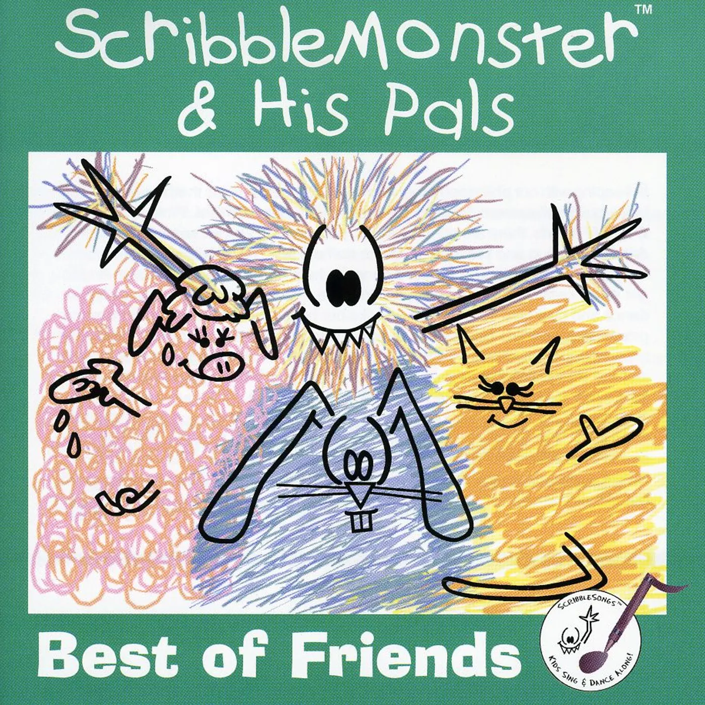ScribbleMonster & His Pals BEST OF FRIENDS CD