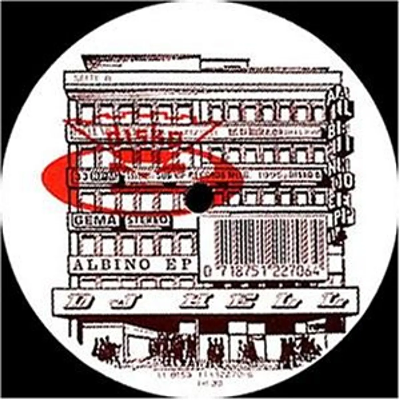 DJ Hell Albino Vinyl Record