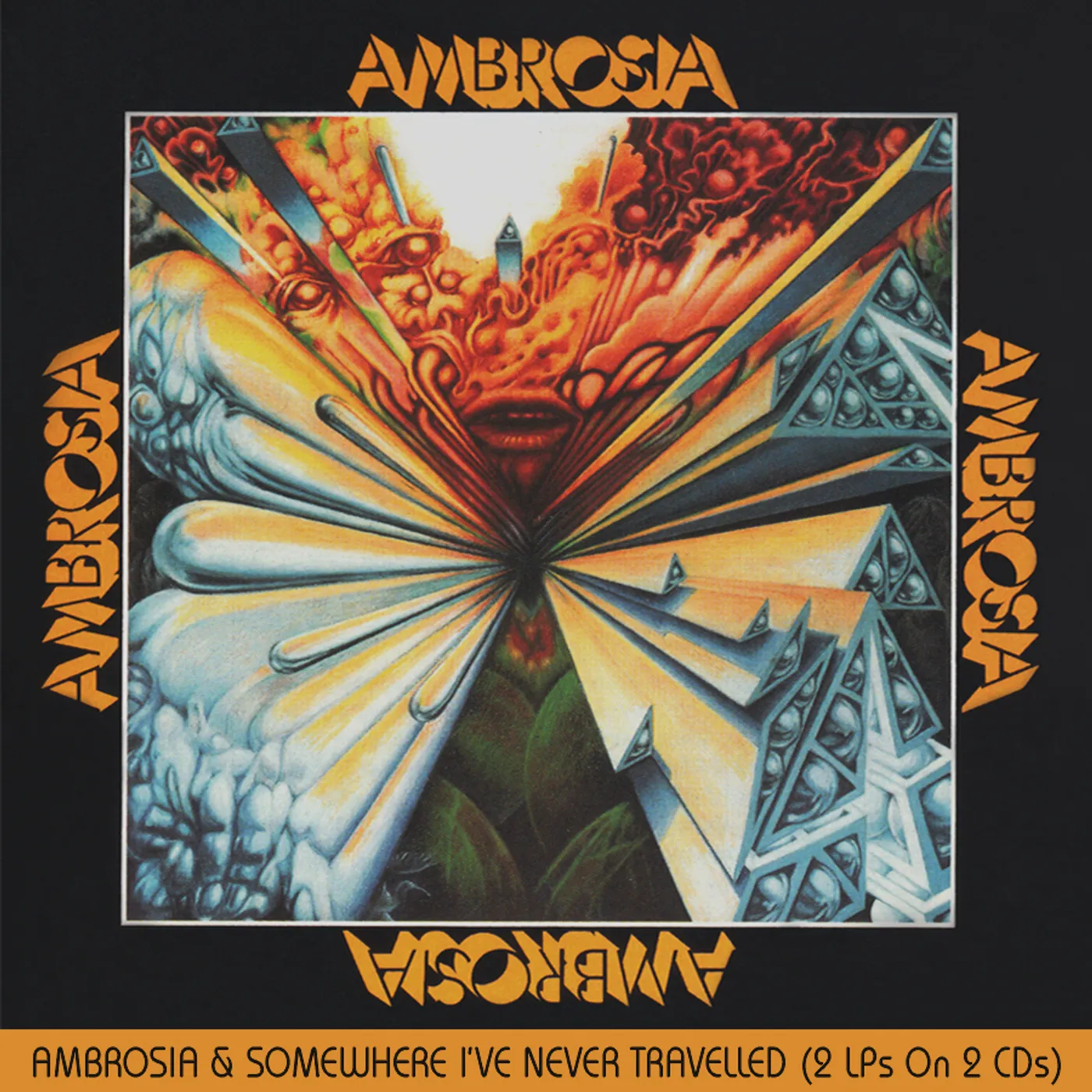 Ambrosia(@) / SOMEWHERE I'VE NEVER TRAVELLED CD