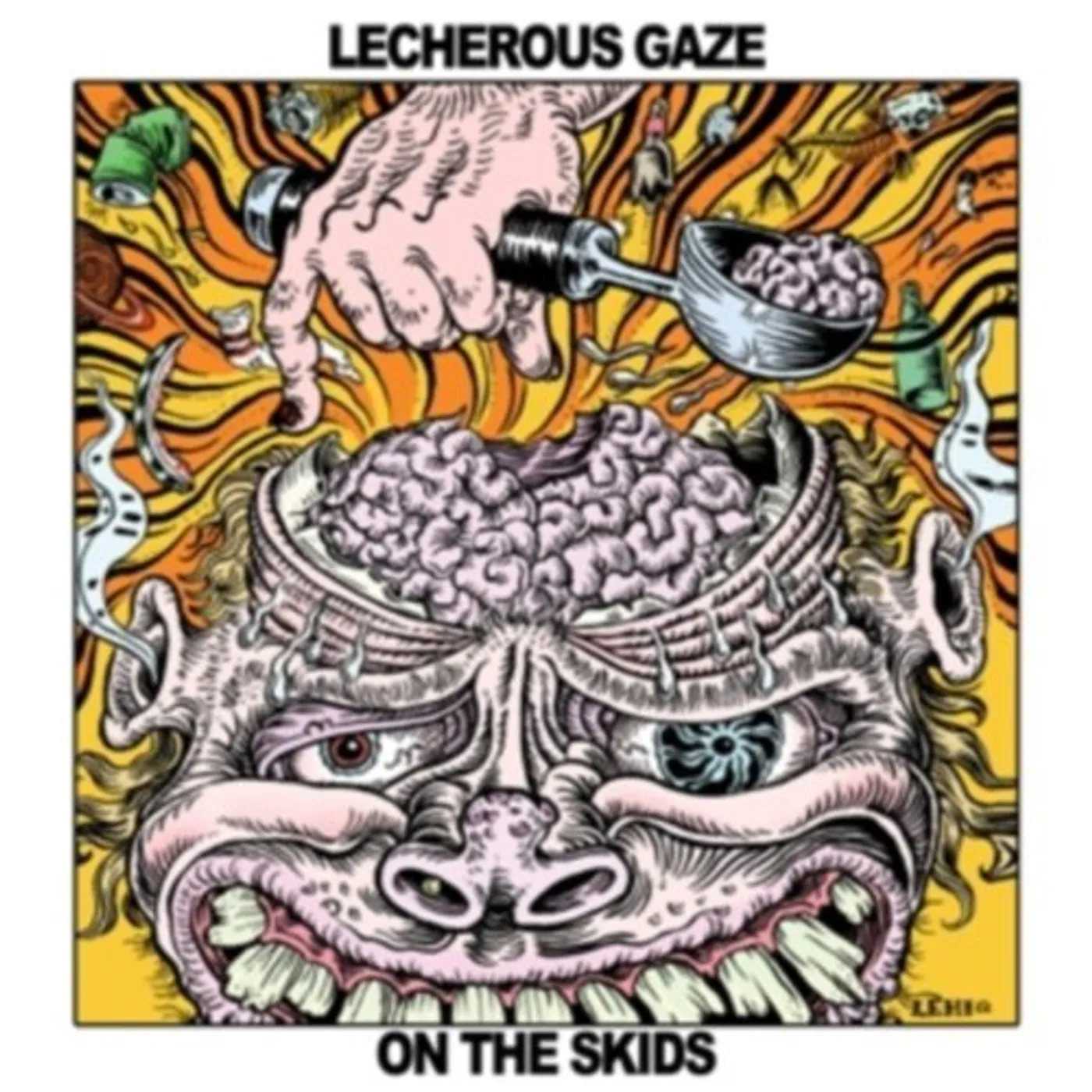 Lecherous Gaze ON THE SKIDS CD