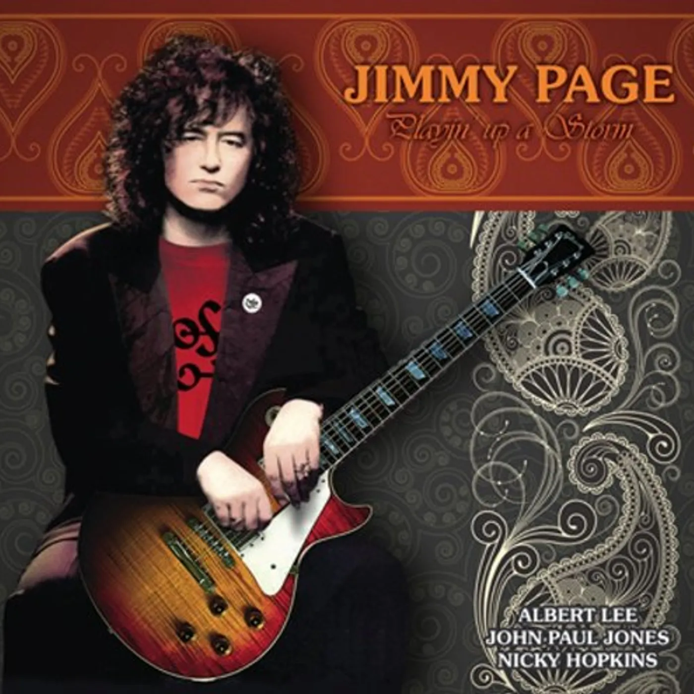 Jimmy Page PLAYIN UP A STORM Vinyl Record