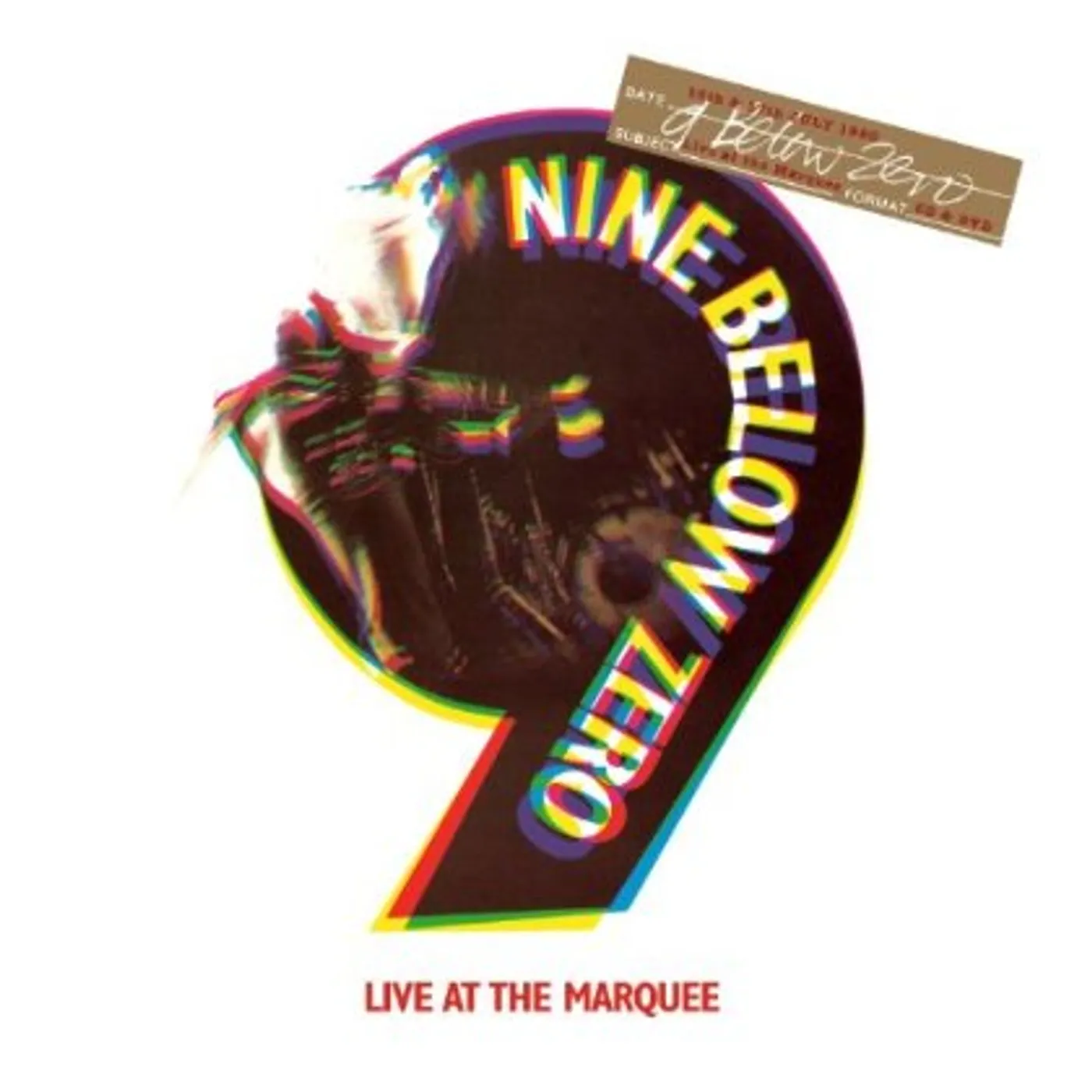Nine Below Zero LIVE AT THE MARQUEE CD