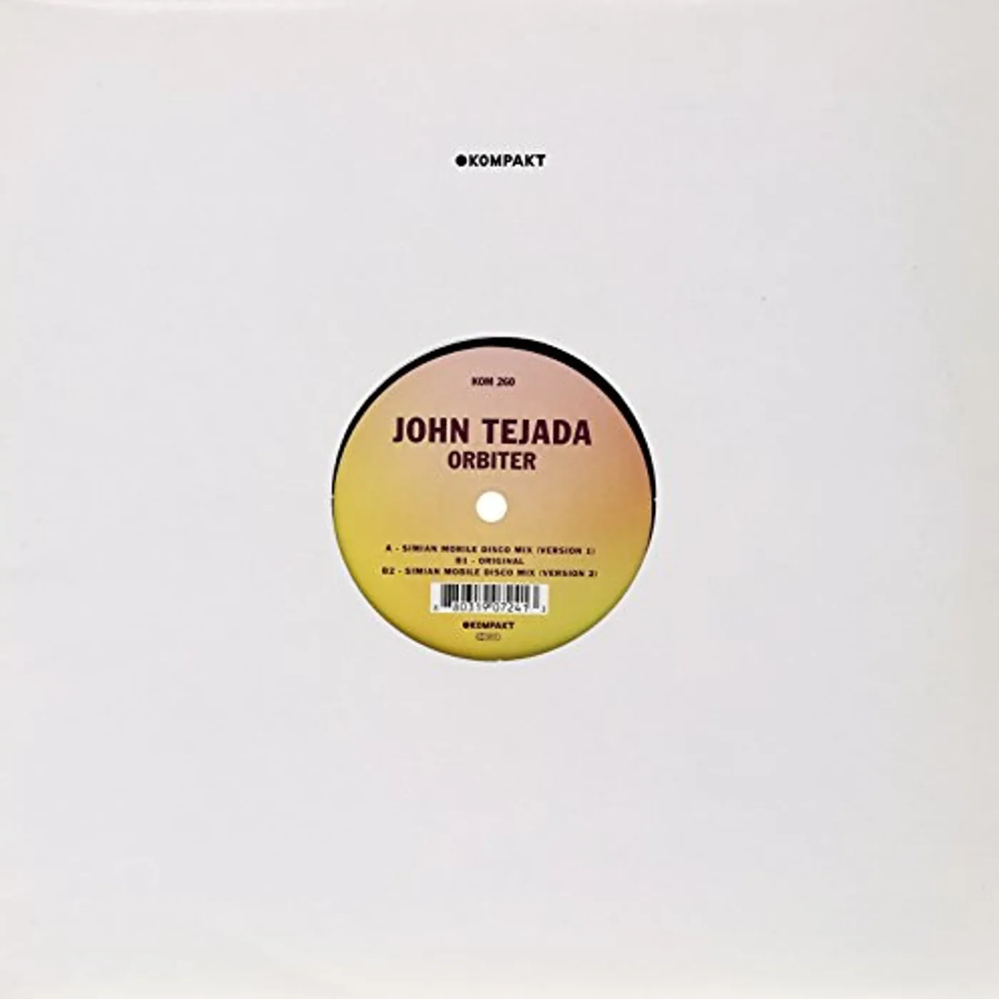 John Tejada Orbiter Vinyl Record