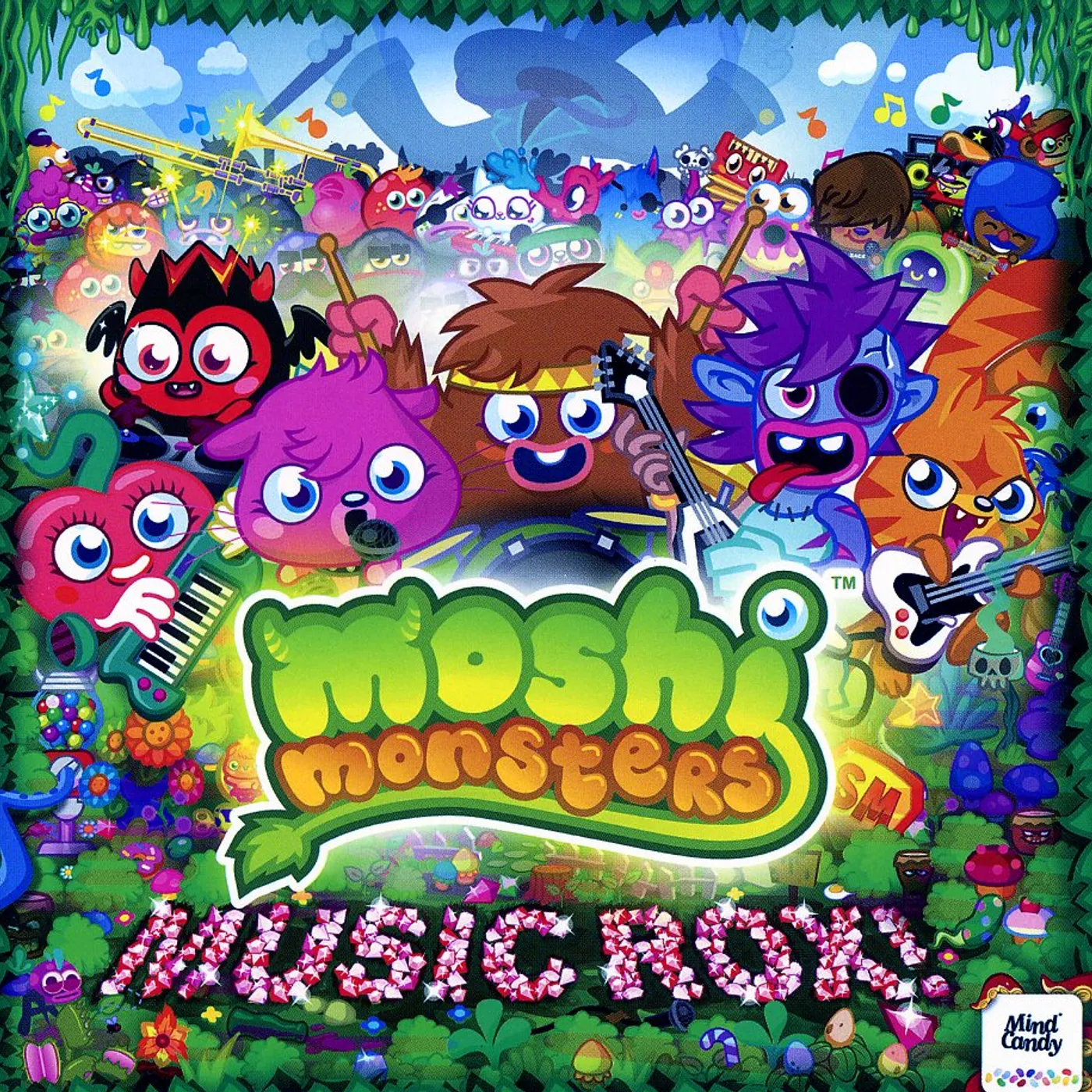 Moshi Monsters MUSIC ROX CD