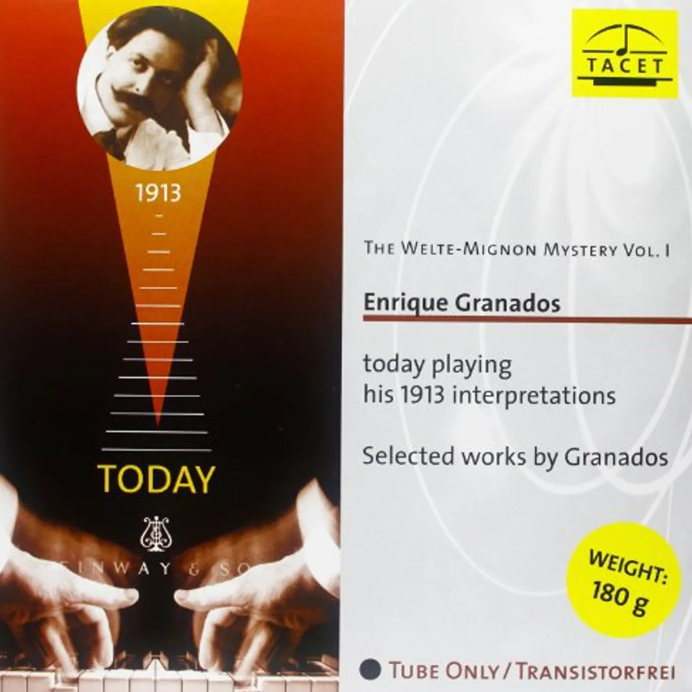 Enrique Granados WELTE-MIGNON MYSTERY 1 Vinyl Record