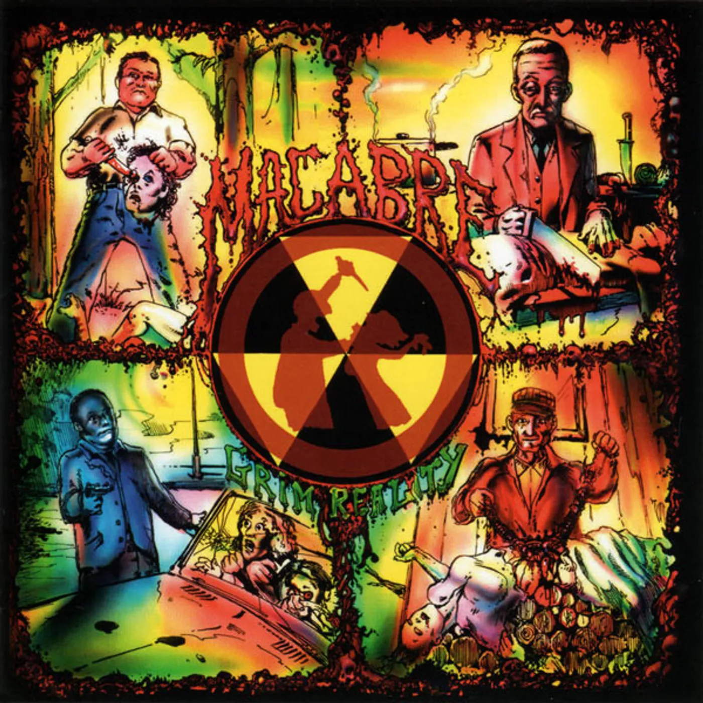 MACABRE Grim Reality Vinyl Record