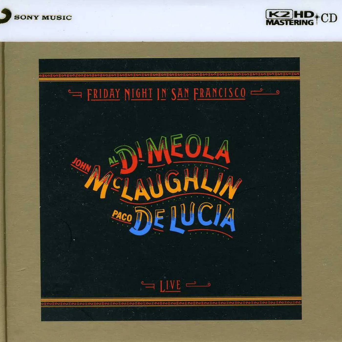 John McLaughlin FRIDAY NIGHT IN SAN FRANCISCO CD