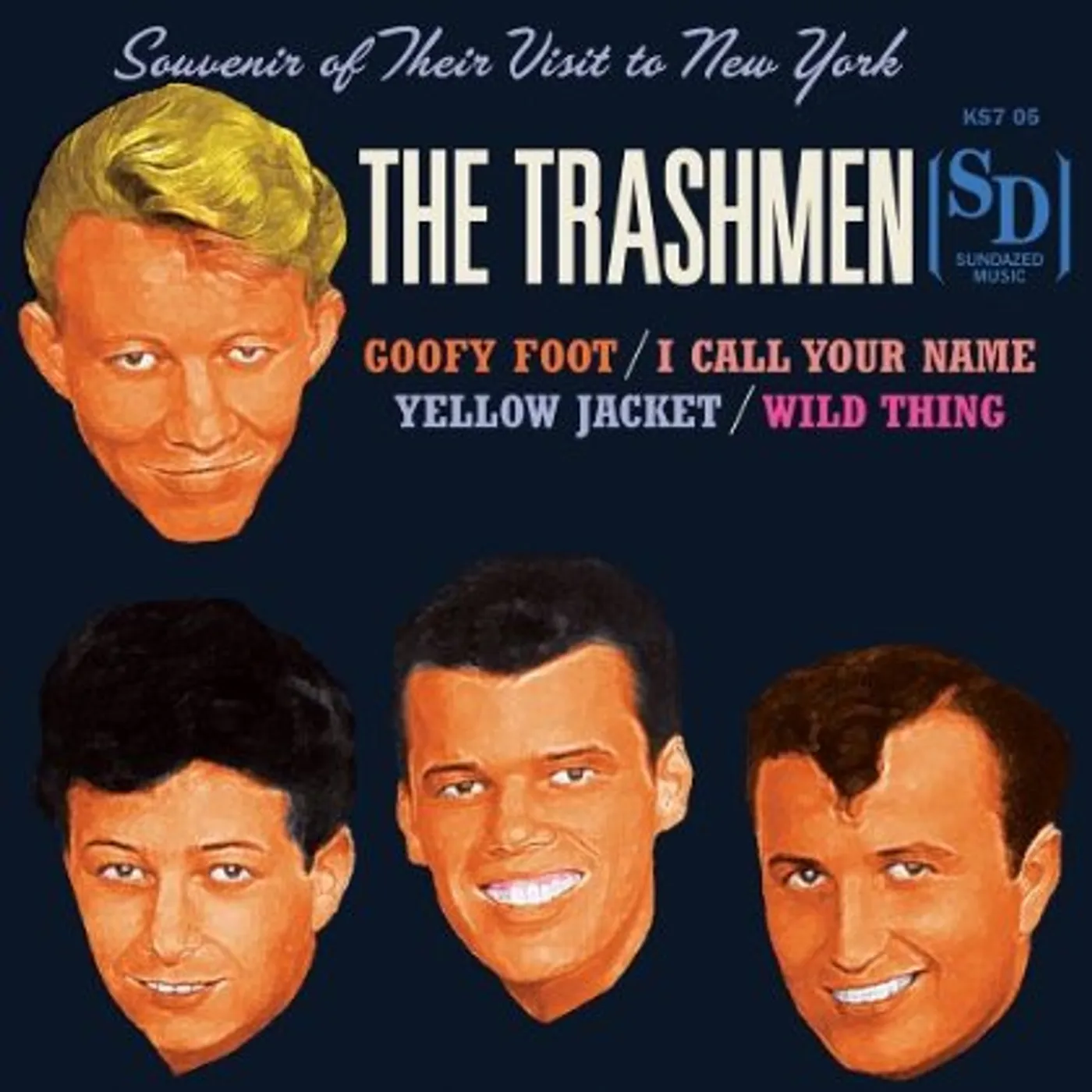 The Trashmen GOOFY FOOT / I CALL YOUR NAME / YELLOW JACKET Vinyl Record
