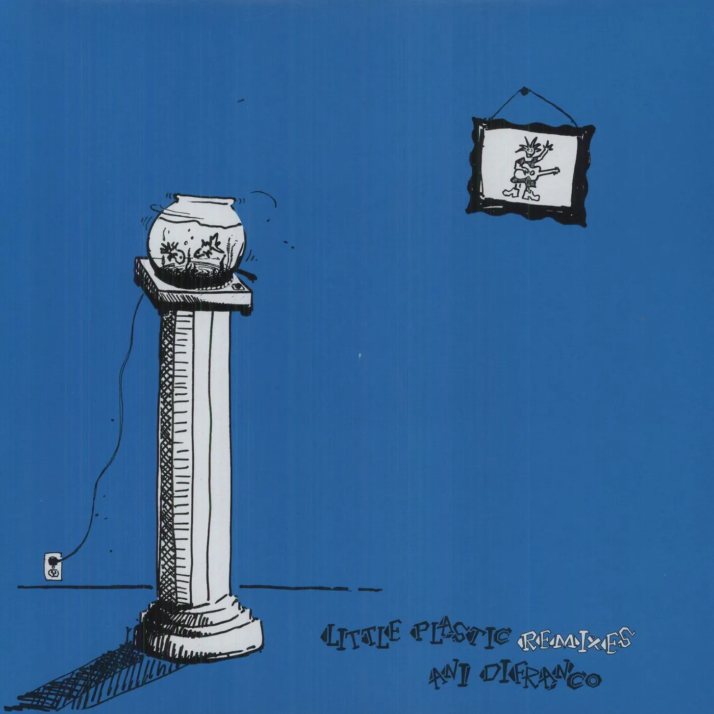 Ani DiFranco Little Plastic Remixes Vinyl Record