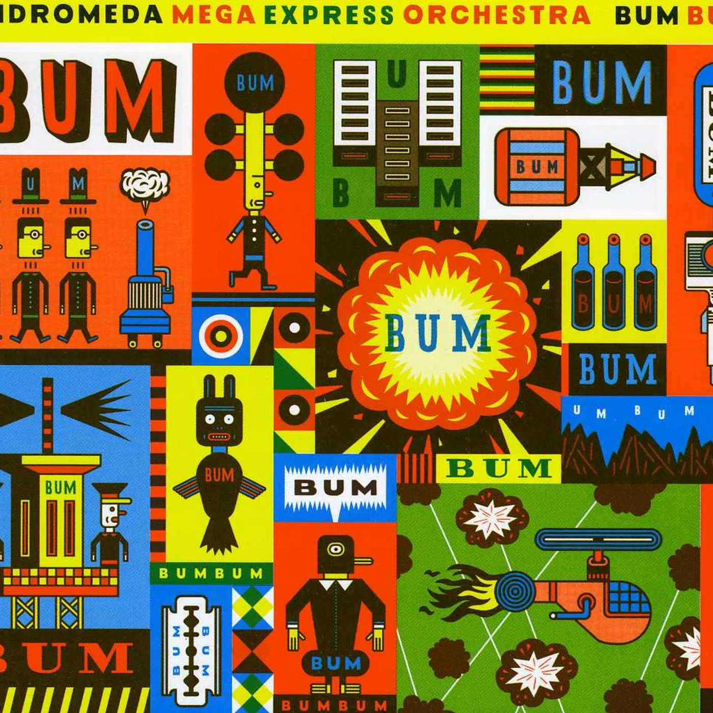 Andromeda Mega Express Orchestra BUM BUM CD