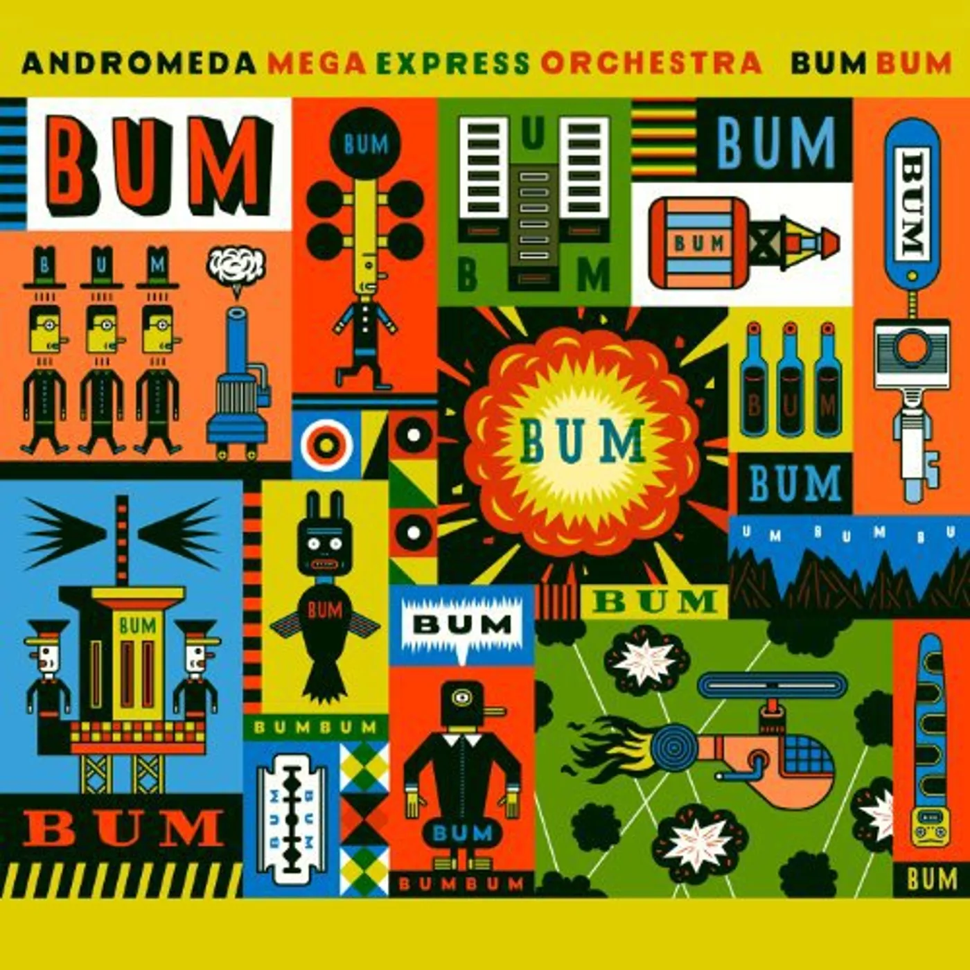 Andromeda Mega Express Orchestra Bum Bum Vinyl Record