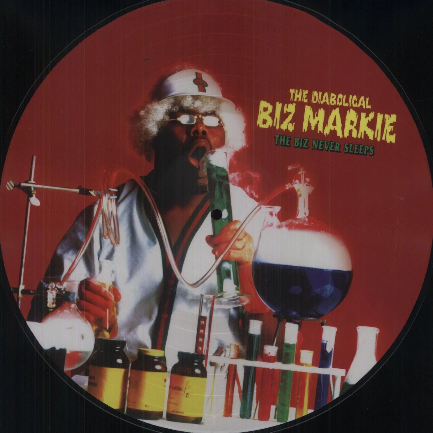 Biz Markie BIZ NEVER SLEEPS Vinyl Record - Picture Disc