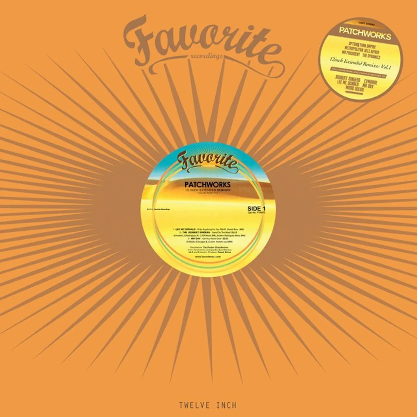 Patchworks 12 INCH EXTENDED REMIXES 1 Vinyl Record