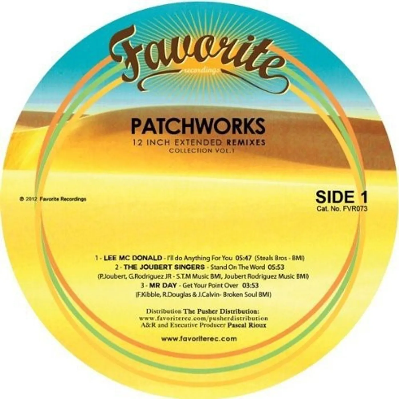 Patchworks 12 INCH EXTENDED REMIXES 1 Vinyl Record