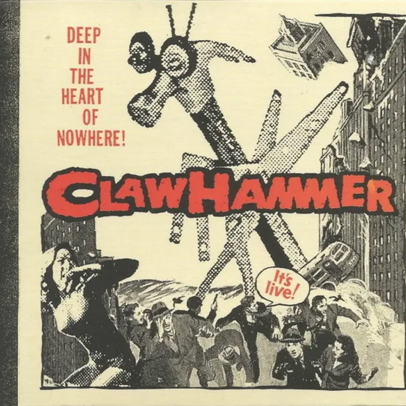 Clawhammer DEEP IN THE HEART OF NOWHERE Vinyl Record