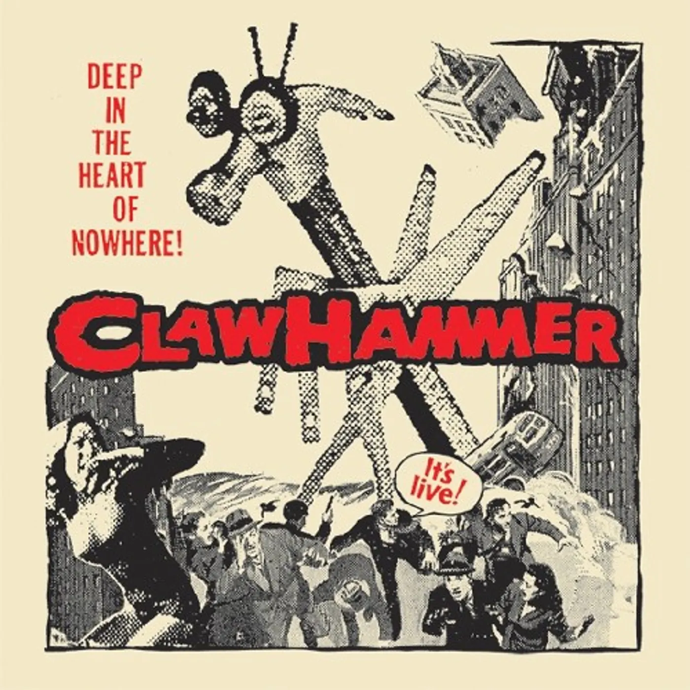Clawhammer DEEP IN THE HEART OF NOWHERE CD