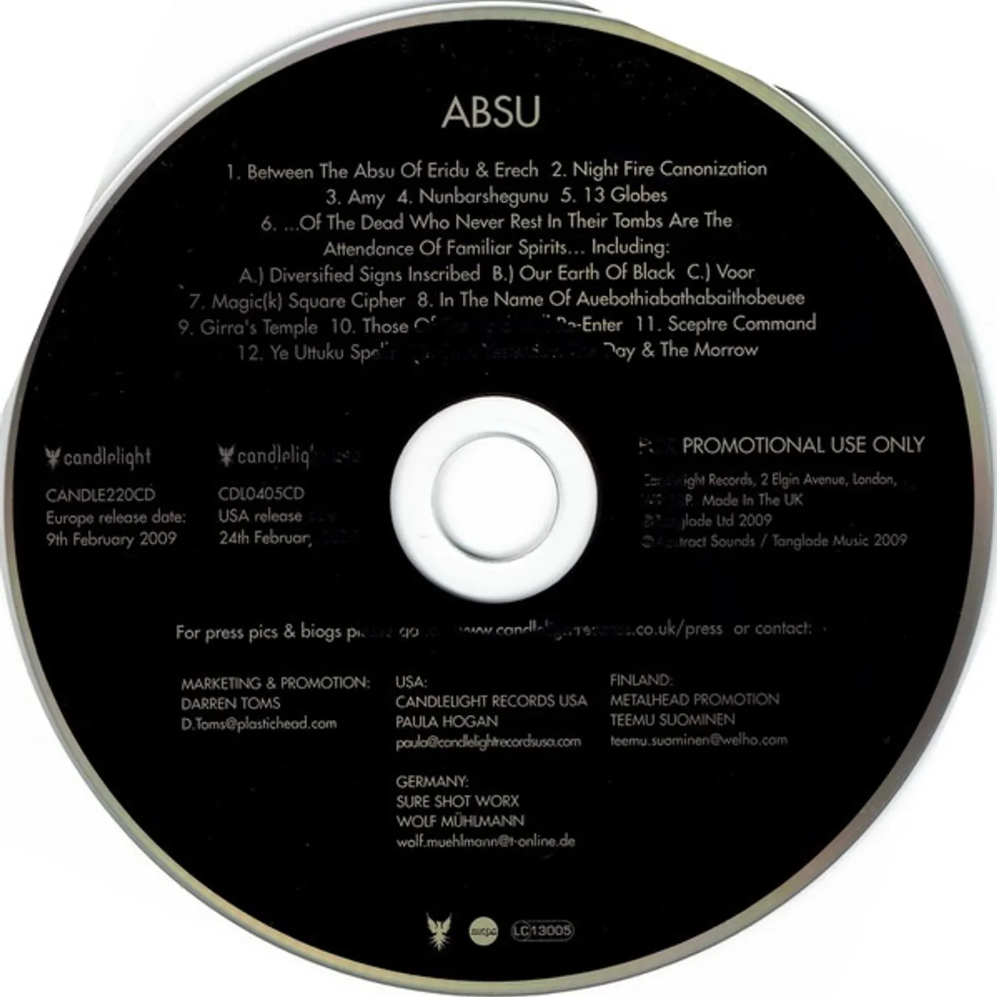 ABSU Vinyl Record - UK Release