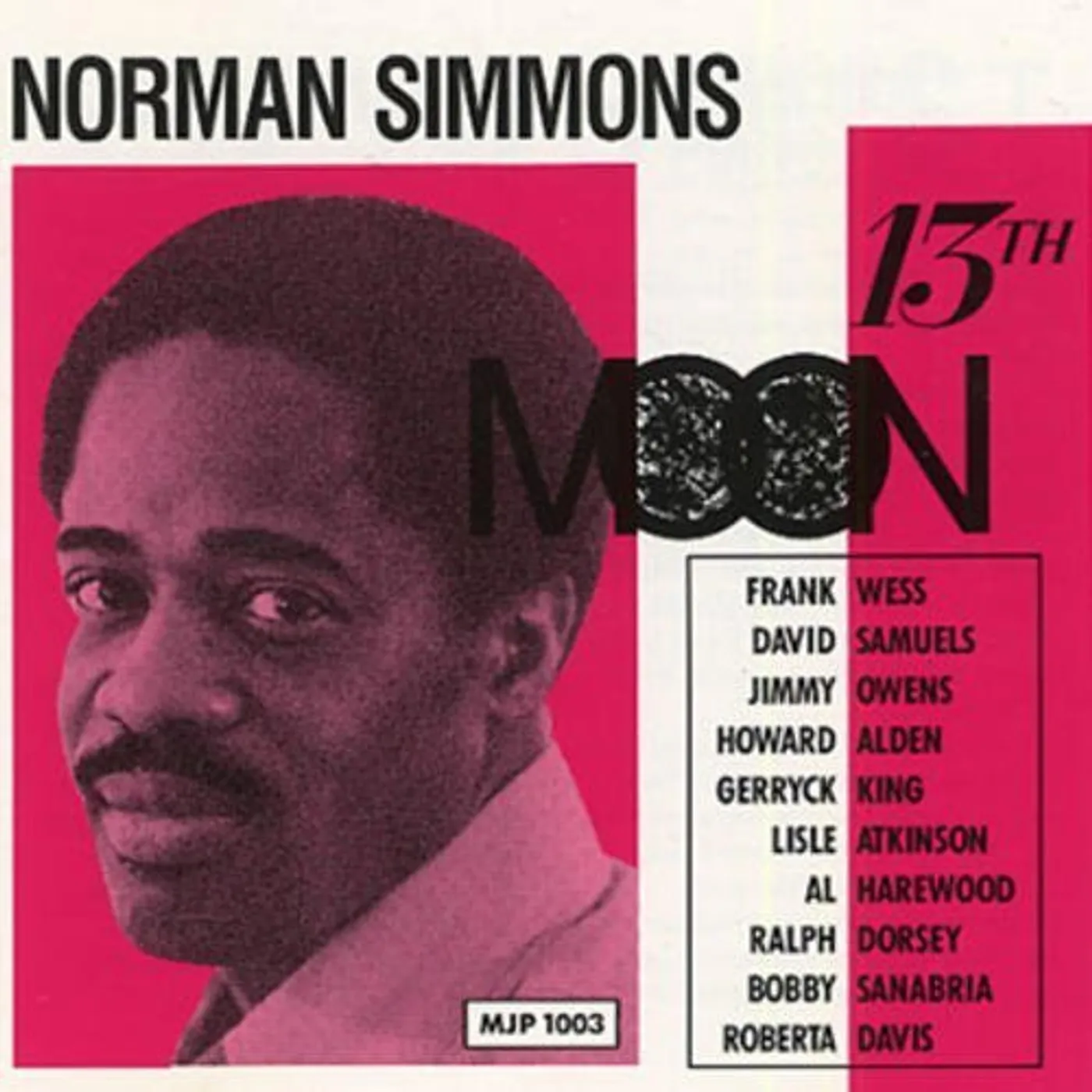 Norman Simmons 13th Moon Vinyl Record