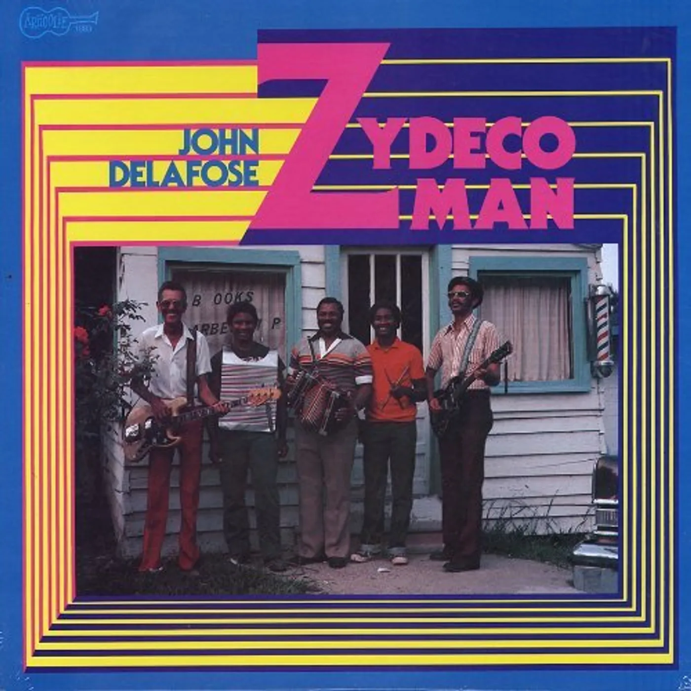 John Delafose Zydeco Man Vinyl Record