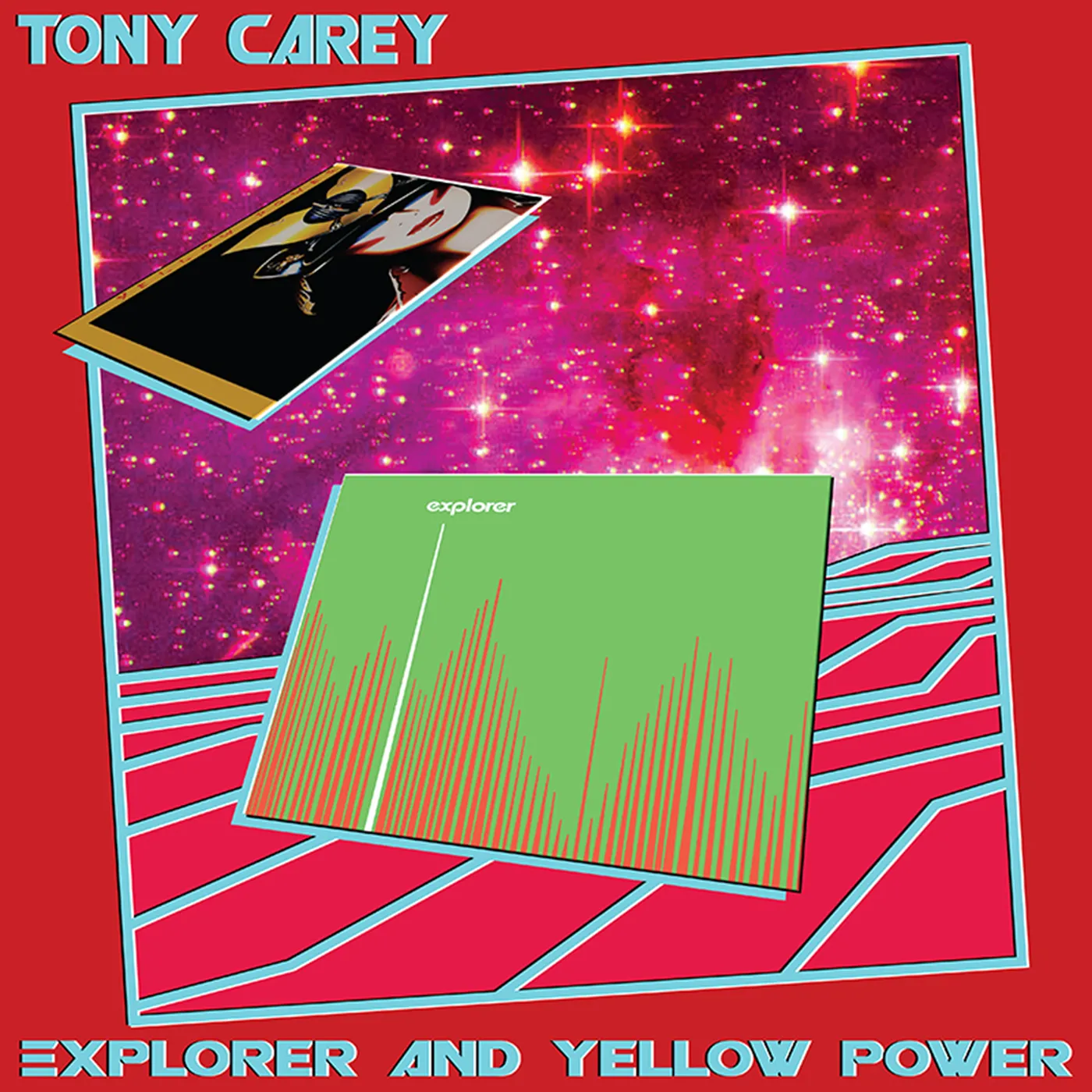 Tony Carey Explorer and Yellow Power Vinyl Record