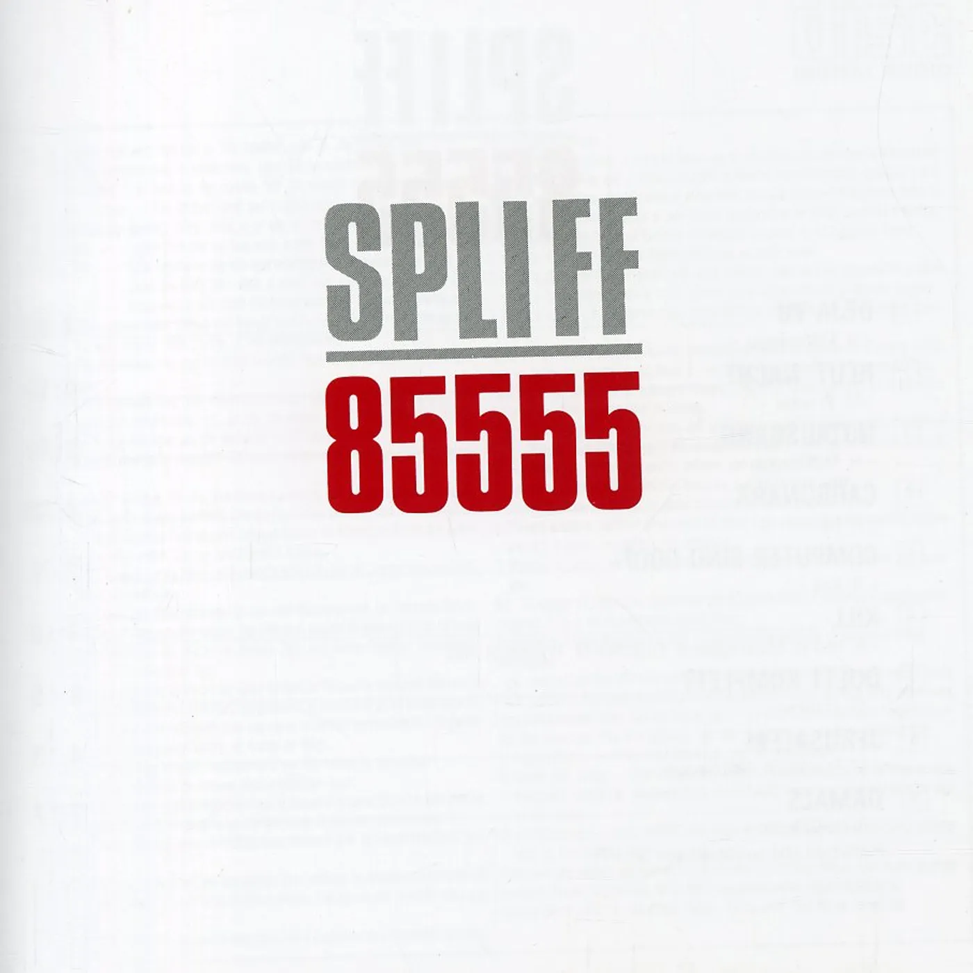 Spliff 85555 CD