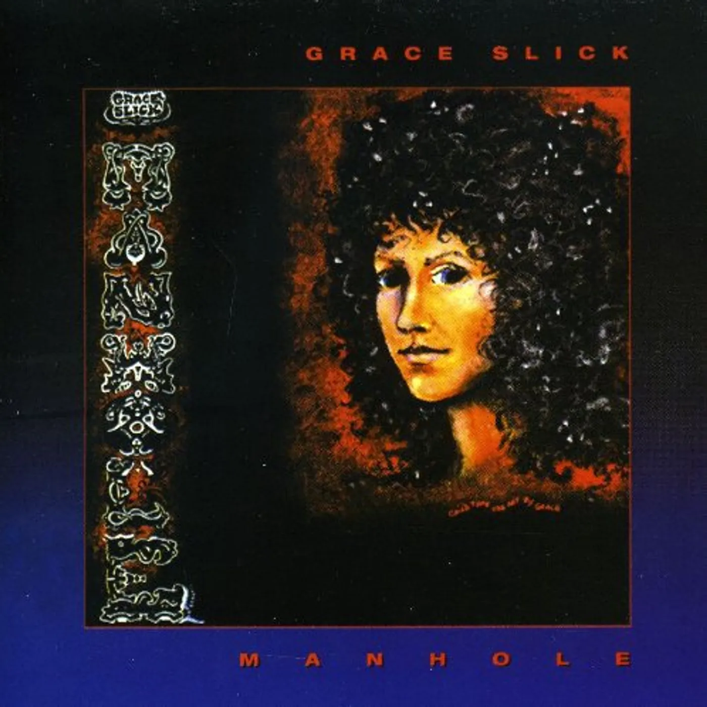 Grace Slick Manhole Vinyl Record
