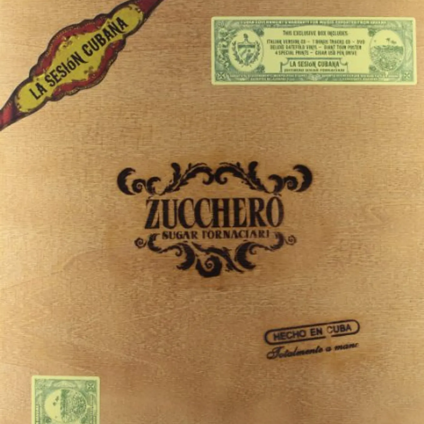 Zucchero LA SESION CUBANA BOX CD