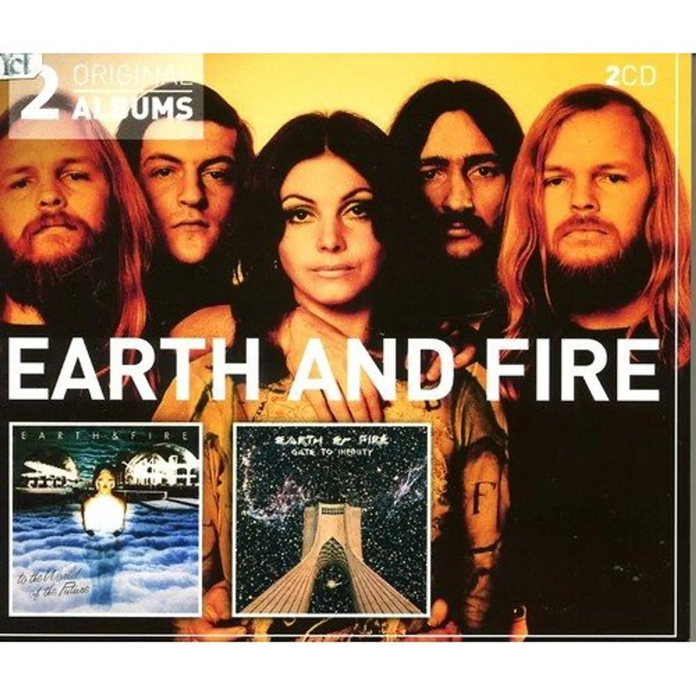 Earth & Fire TO THE WORLD OF THE FUTURE / GATE TO INFINITY CD