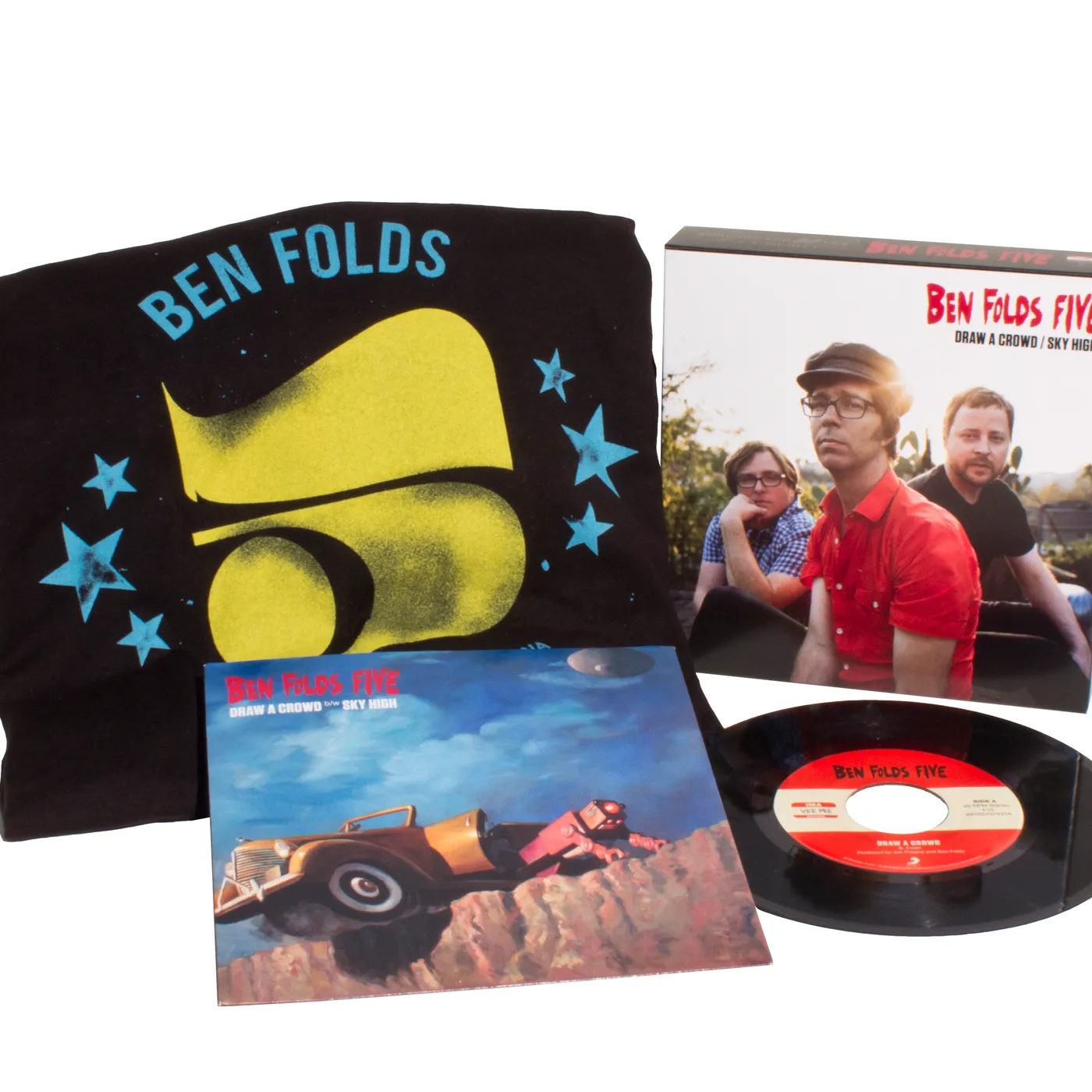 Ben Folds Five DRAW A CROWD / SKY HIGH (LG) (WTSH) Vinyl Record - Collector's Edition