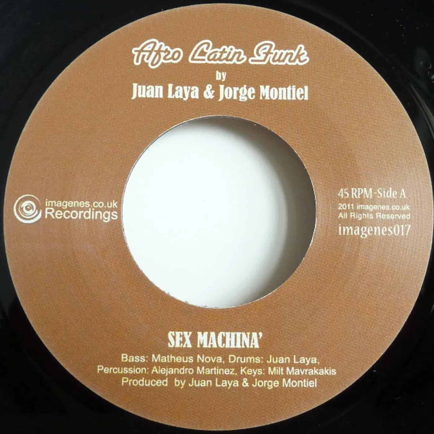 Juan Laya & Jorge Montiel SEXMACHINA / PLAY IT LOUD Vinyl Record