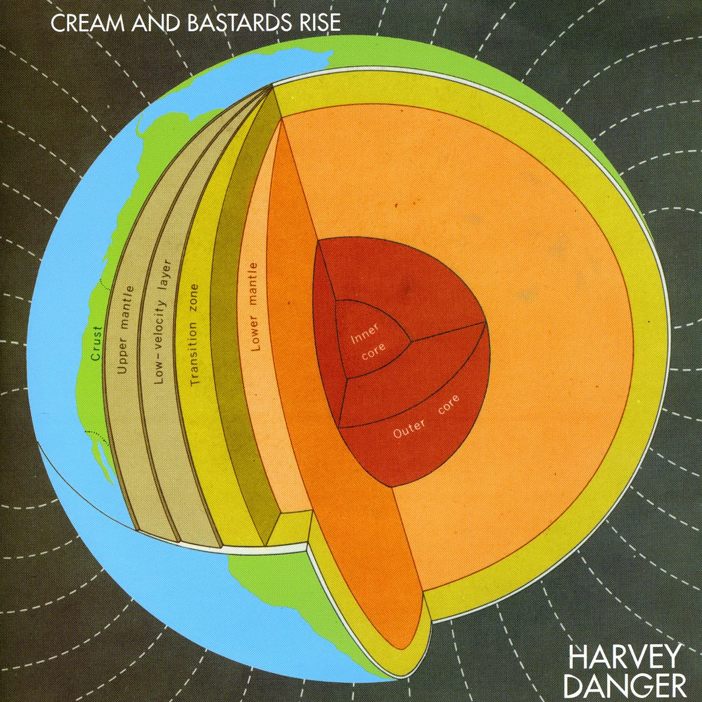 Harvey Danger Cream And Bastards Rise Vinyl Record